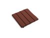 HAY Coussin d’assise Terrazza Iron red, 40x40 cm