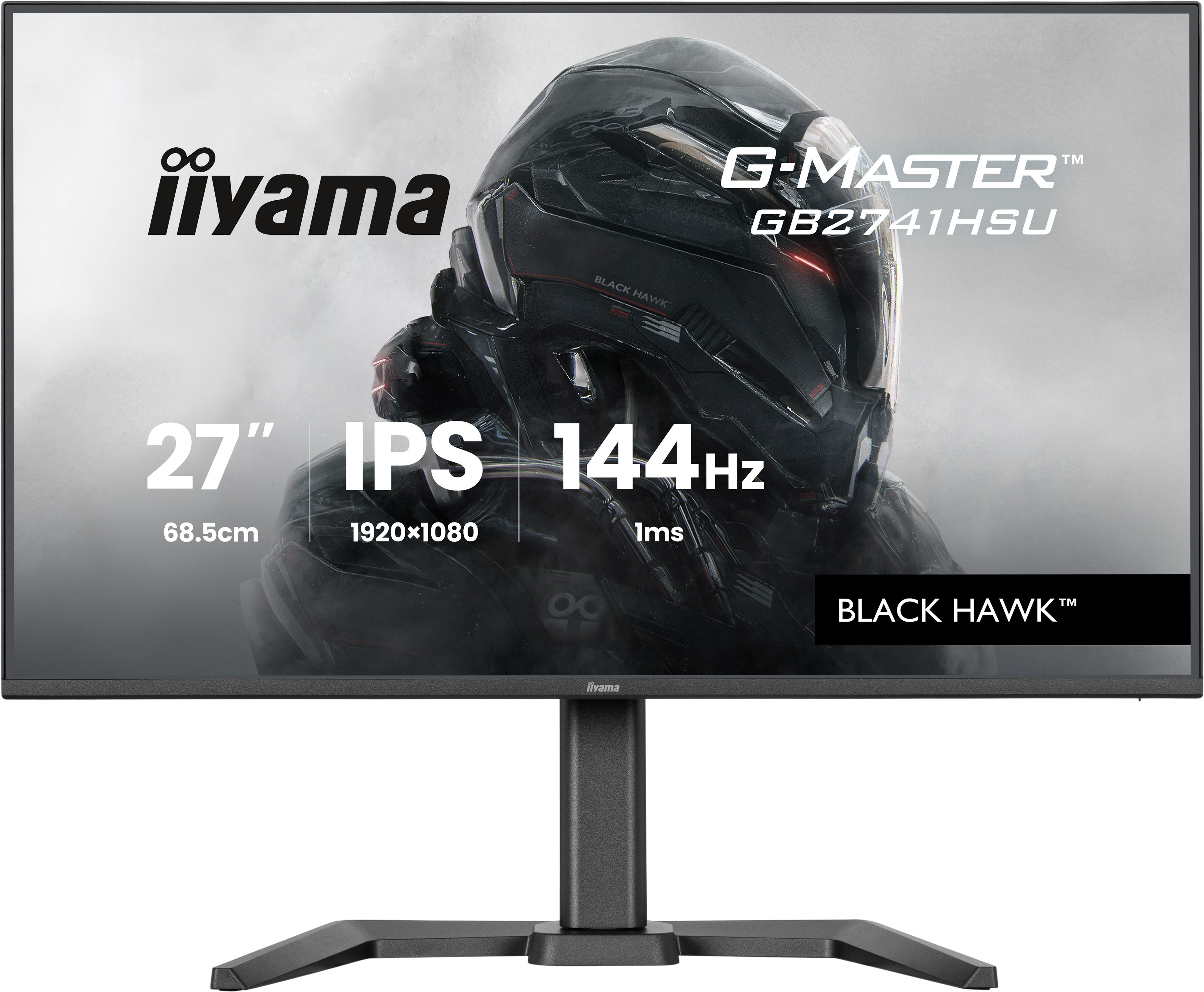 iiyama G-Master GB2741HSU-B1 27" 1ms HDMI/DP/USB speakers