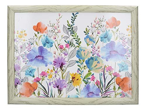 Creative Tops Schootdienblad met kussen met "Meadow Floral" Design, 44 x 34cm, meerkleurig
