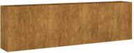 vidaXL Jardinière surélevée - 280x40x80 cm - Acier Corten