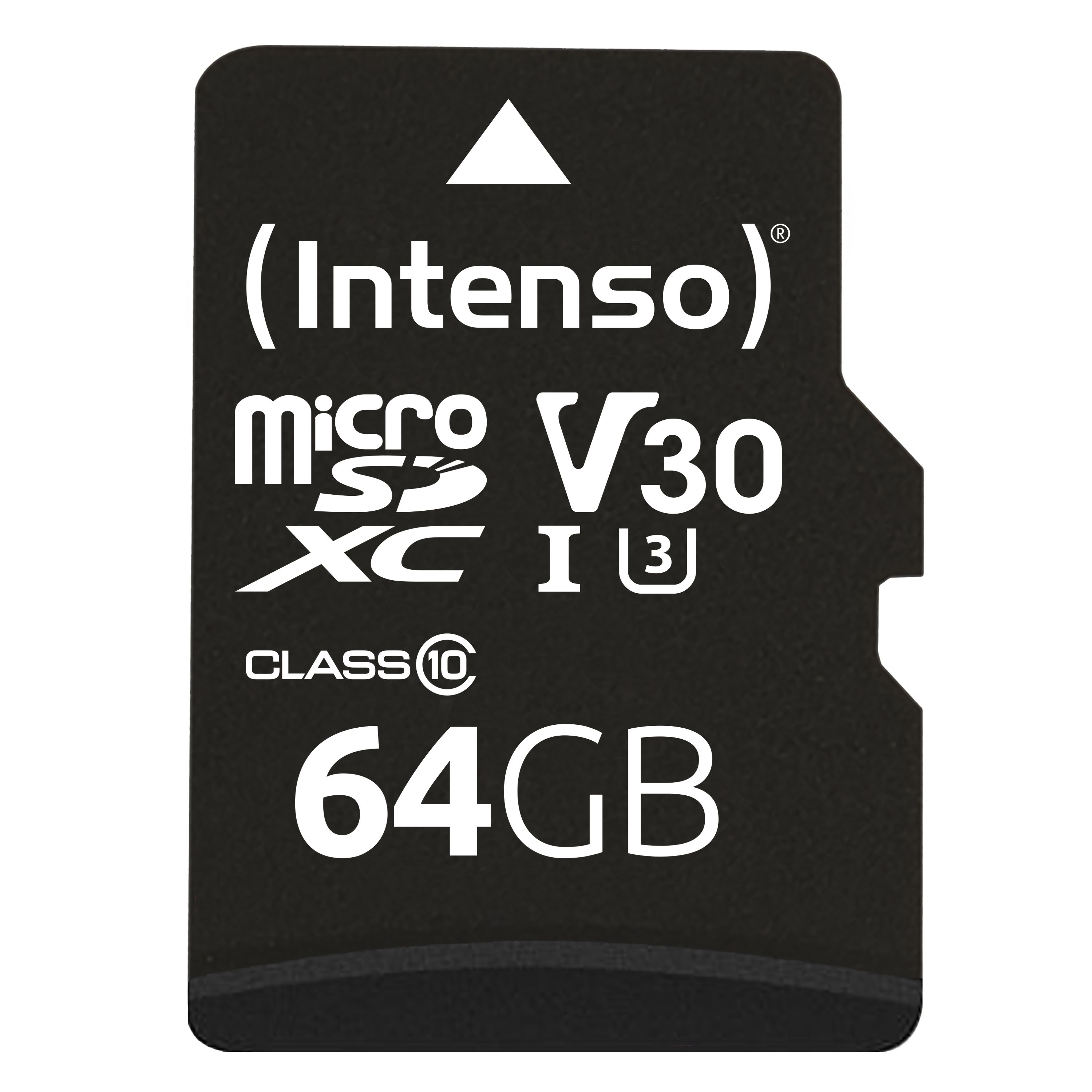 Intenso MicroSDXC 64GB Class 10 - 100MB/s + Adapter