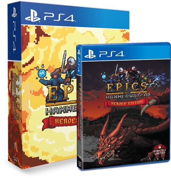 Epics of hammerwatch Special limited heroes edition / Strictly limited games / PS4 / 800 copies