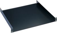 König & Meyer 28481 19" Rack Shelf 1HE 300 mm Depth Black
