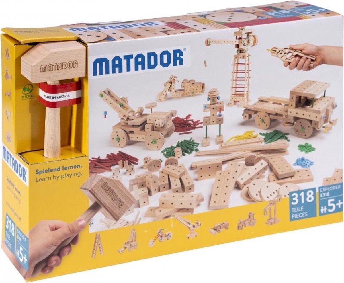 Matador Explorer 318-delig - Hout