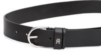Tommy Hilfiger Dames ESSENTIAL EFFORTLESS 3.5 AW0AW16837 Verstelbare riem, Zwart