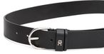 Tommy Hilfiger Dames ESSENTIAL EFFORTLESS 3.5 AW0AW16837 Verstelbare riem, Zwart