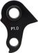 Union Haibike Derailleur Hanger Marwi GH-320 Zwart