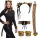 Boland - Set mignon léopard marron - Adultes - Femmes - Léopard - Set d'accessoires - Sexy - Carnaval - Soirée à thème