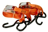 XL Perform Tools 553705 2 riemen met gesp en haak voor motorfiets achtergrond, lengte 3 m, breedte 25 mm