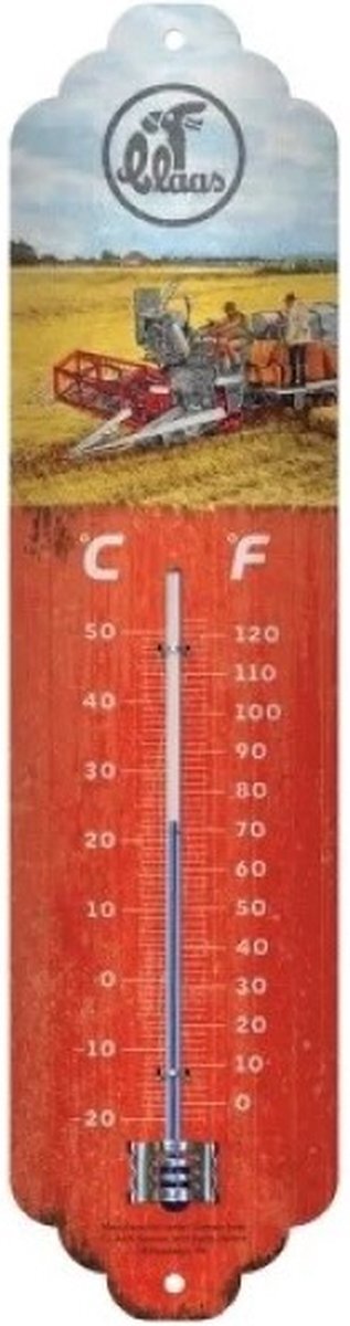 Nostalgic Art Merchandising Thermometer - Claas Tractoren