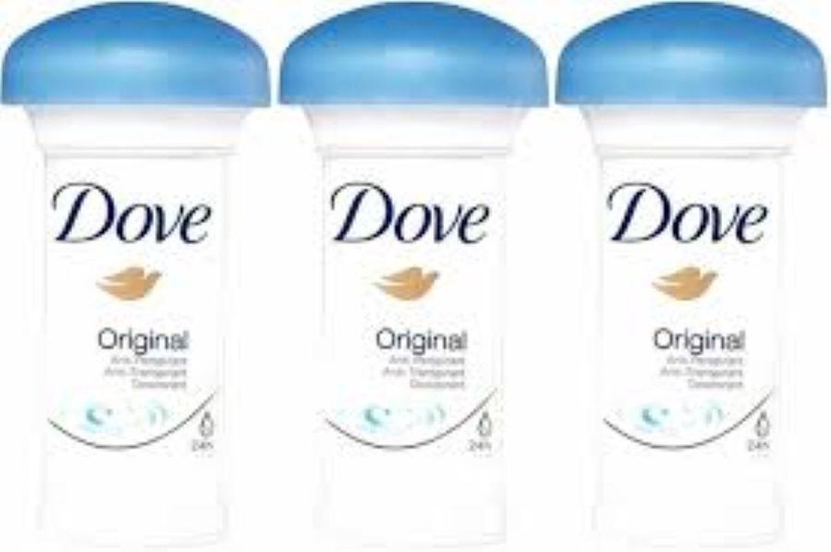 Dove Original Deo Creme (Mushroom) - Voordeelverpakking 3 x 50 ml