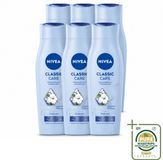 NIVEA 6 x Shampoo Soins Classique 250 ml