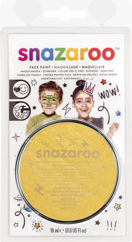 Snazaroo Schmink 18ml Electric Gold