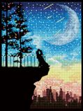 Diamond Dotz Romantic Heights Diamond Painting 5D Landscape 40 x 30 cm