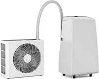 Evolar Mobiele Split Airco Zonder Afvoerslang - 4-in-1 - 12000BTU - Wit - A - 3500W - 50m²
