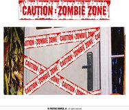 Fiestas Guirca CAUTION Markeerlint - 6 meter - Halloween Decoratie