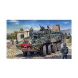 Trumpeter 01519 modelbouwset LAV-III 8x8 wheeled armoured voertuig, medium, verschillende