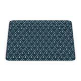 Bonamaison Muismat, rechthoekig, digitaal bedrukt, antislip onderkant, voor kantoor en thuis, afmetingen: 22 x 18 cm