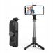 Techsuit Merkloze Selfie Stick Tripod met LED Lamp & Bluetooth Afstandsbediening