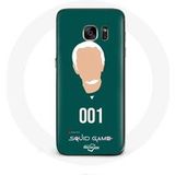 Maniacase Hoesje voor Samsung Galaxy S6 Edge Inktvis Spel Oh Il nam Nummer 001