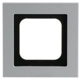 Busch-Jaeger afdekraam 1-voudig titanium - Busch-axcent® pur (1721-276)