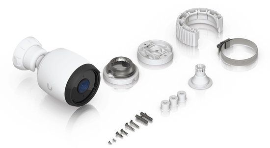 Ubiquiti G6 Bullet IP-beveiligingscamera Binnen & buiten 8MP Weerbestendig Wit