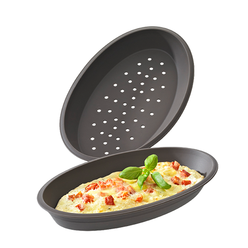 Lurch 85056 Bakvormen Bruin Silicone 24,50 cm x 14,50 cm