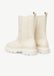 Comma - Dames - Leren Chelsea Boots - Lichtbeige - Maat 38