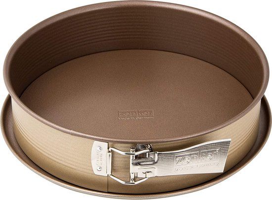 Zenker Cake Tin - Round - 26cm - Gold