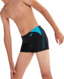 Speedo Hyper Boom Splice Aquashort Jongens - Zwart / Blauw - maat 116