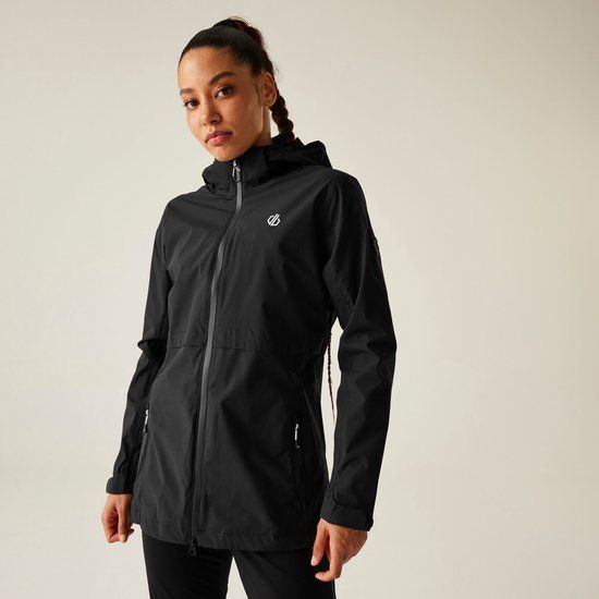 Dare 2b REGATTA Polska Jas Dames Waterproof Switch Up II Zwart Polyester