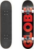 Globe Skateboard Volwassenen Zwart - Rood Hout Aluminium