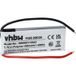 vhbw batterie compatible avec Cardo Q2 Pro, Q2, Scala Rider FM, Scala Rider Freecom 2 casque sans fil écouteurs (400 mAh, 3,7 V, Li-Polymère)
