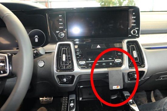 Brodit ProClip houder geschikt voor Kia Sorento 2021 - Center Mount - Zwart