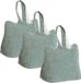 Item International Item Deurstopper Rib - 3x - met kwast - mintgroen - polyester
