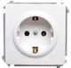 Simon Prise BMGSZ1Z.01/11, blanc, plastique, IP20, 250 V, 75 mm, 42 mm