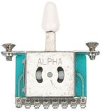 Boston SW-143-W lever switch 3-way, open model, 1 5/8 inch spacing, bolts included, with white cap
