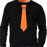 Bellatio Decorations Koningsdag sweater heren - zwart - S