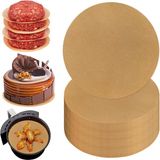 Papier parchemin rond 100 feuilles 20 cm