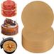 Papier parchemin rond 100 feuilles 20 cm