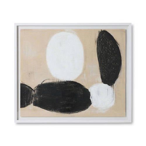 HKLIVING schilderij Parallel (120x102 cm)