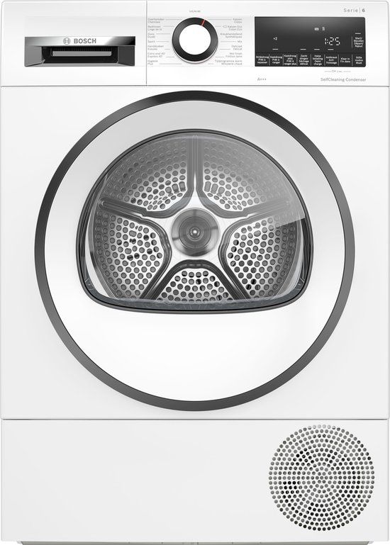 Bosch Serie 6 WQG235DEFG - Warmtepompdroger - A+++ - 8 kg - Nederlands display