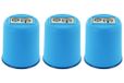 KUM - Puntenslijper met opvangbakje Pod M2, blauw, set van 3
