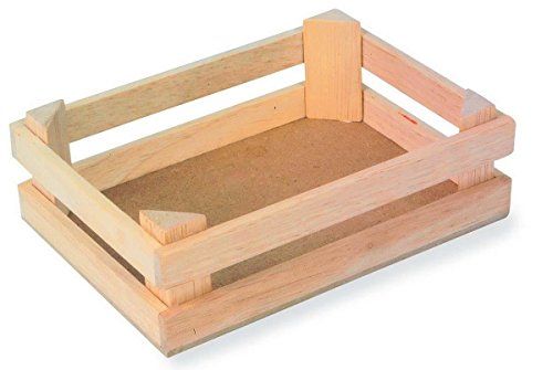 small foot Kleine houten kisten "Natuur" in 3-delige set
