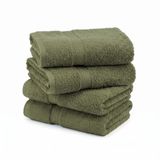 Home City, 100% katoen, handdoekenset, bosgroen - handdoek