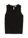 Tom Tailor - Ajour-top in een mix van materialen - Maat XXS - deep black