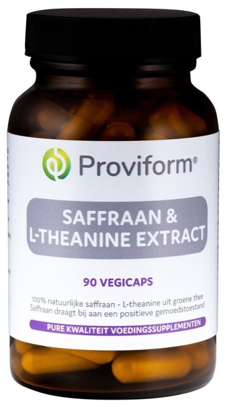 Proviform Saffraan 30mg active & theanine extract 90vc