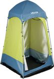 Vevor 1-Kamer Douchetent, Toilettent (1397x1397x2184 mm) Omkleedtent Incl, Haringen, Touwen, Draagtas En Stalen Stok, Gemaakt van 200d Oxford-Stof Voor Kamperen, Strand, Vissen, Groen