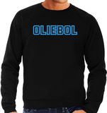 Bellatio Decorations Pull de Noël moche pour hommes - oliebol - bleu - oliebollen - nouvel an XL