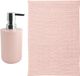 MSV Tapis d'entrée - Genua - 50 x 80 cm - Rose clair